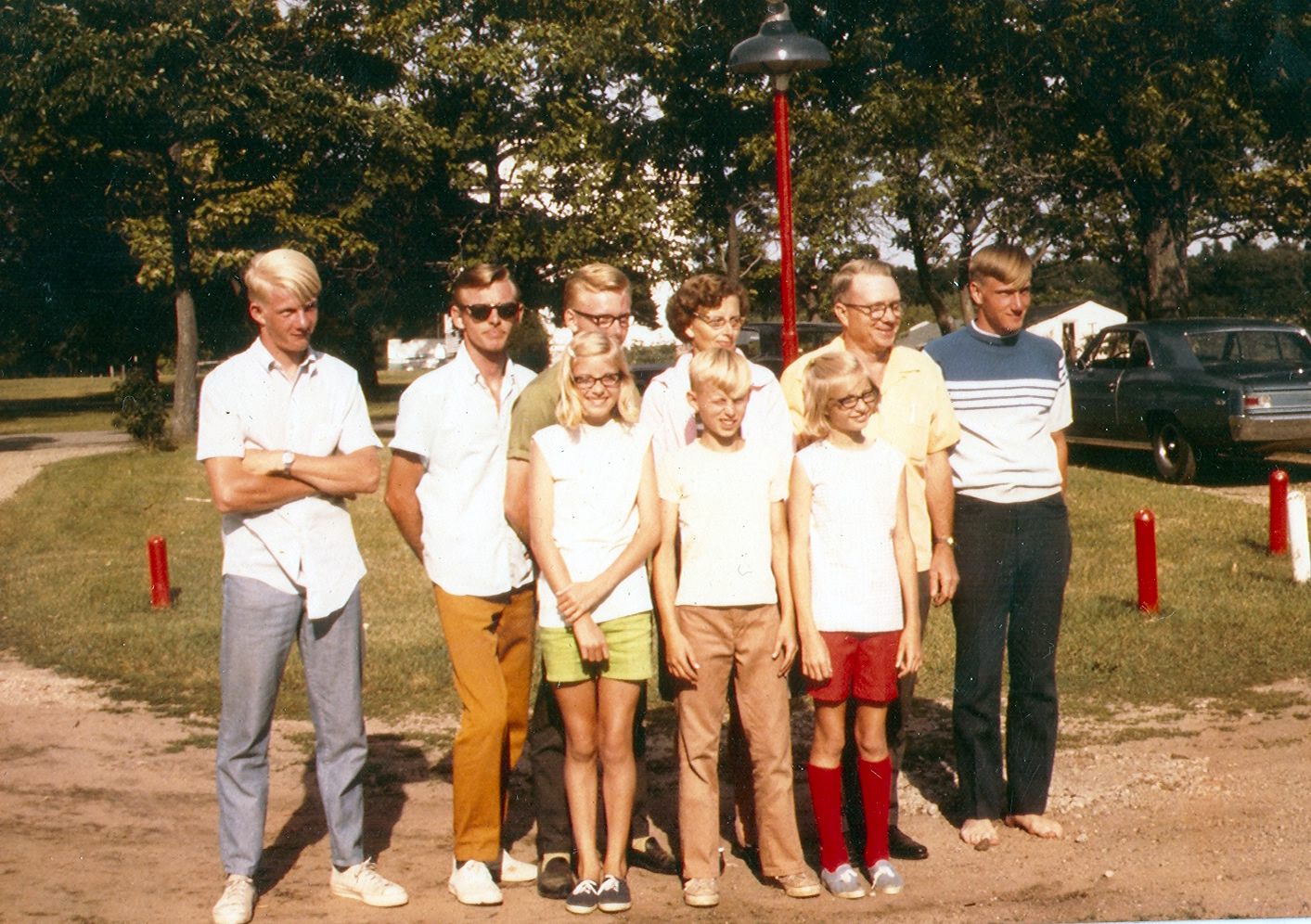 David, Fred, Tommy, Betty, Freddie, Timmy, Linda, Richard, and Cindy
